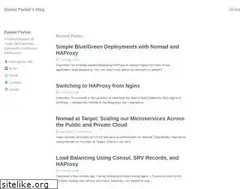 Sites similar to danielparker.me