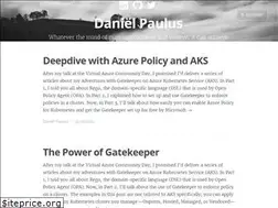 Sites similar to danielpaulus.com
