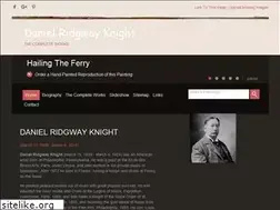 Sites similar to danielridgwayknight.org