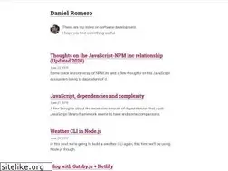 Sites similar to danielromero.com