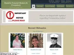 Sites similar to danielsfuneralhome.com