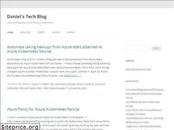 Sites similar to danielstechblog.io