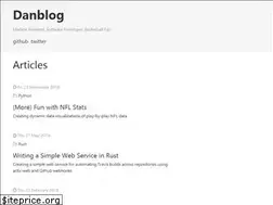 Sites similar to danielwelch.github.io