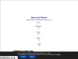 Sites similar to danlovesguitars.com