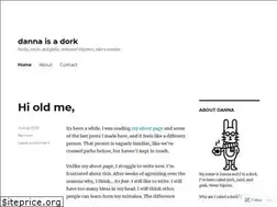 Sites similar to dannaisadork.wordpress.com