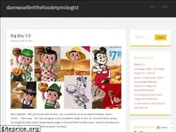Sites similar to dannwoellertthefoodetymologist.wordpress.com