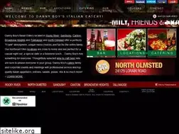 Sites similar to dannyboysitalianeatery.net