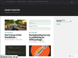 Sites similar to dannydainton.com