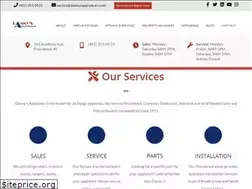 Sites similar to dannysapplianceri.com