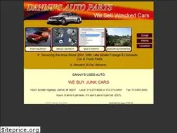 Sites similar to dannysautoparts.com