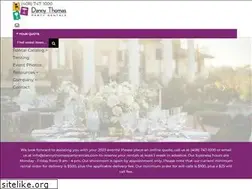 Sites similar to dannythomaspartyrentals.com