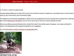 Sites similar to dannyvankooten.com