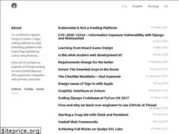 Sites similar to danpalmer.me