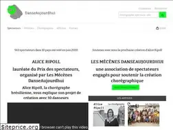 Sites similar to danseaujourdhui.fr