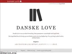 Sites similar to danskelove.dk