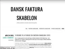 Sites similar to danskfakturaskabelon.dk