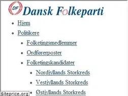 Sites similar to danskfolkeparti.dk