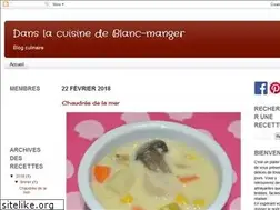 Sites similar to danslacuisinedeblanc-manger.blogspot.com