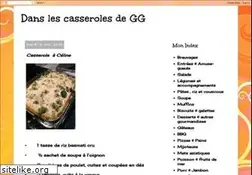 Sites similar to danslescasserolesdegg.blogspot.com