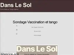 Sites similar to danslesol.fr