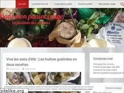 Sites similar to dansmonpanierrouge.com