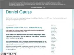 Sites similar to danstoefl.blogspot.com