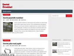 Sites similar to dantelornekleri.org