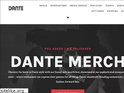 Sites similar to dantepizzeria.com