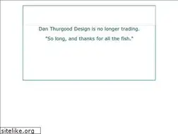 Sites similar to danthurgood.com