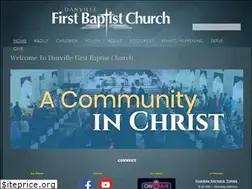 Sites similar to danvillefirstbaptist.org
