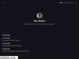 Sites similar to danwalker.com