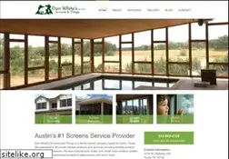 Sites similar to danwhitesscreens.com