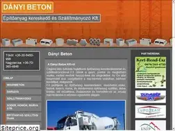 Sites similar to danyibeton.hu