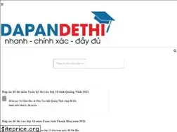 Sites similar to dapandethi.vn