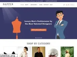 Sites similar to dappermenswear.in