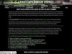 Sites similar to dapplelandscapedesign.com.au