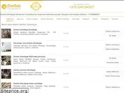 Sites similar to darbaiuzsienyje.lt