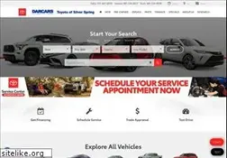 Sites similar to darcarstoyotaofsilverspring.com