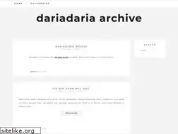 Sites similar to dariadaria-archiv.com