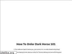 Sites similar to darkhorseespresso.com