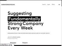 Sites similar to darkhorsestocks.in