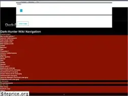 Sites similar to darkhunter.wikia.com
