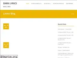Sites similar to darklyrics.com.ru