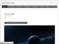 Sites similar to darkmatteressay.org