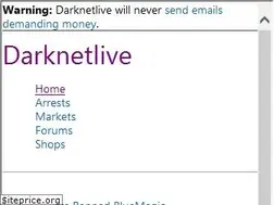 Sites similar to darknetlive.com
