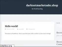 Sites similar to darknetmarketsabc.shop