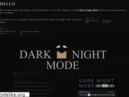 Sites similar to darknightmode.com