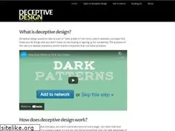 Sites similar to darkpatterns.org