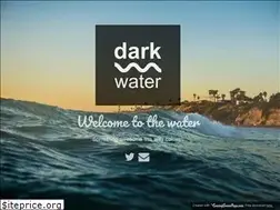 Sites similar to darkwater.io