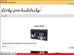 Sites similar to darkyprohudebniky.cz